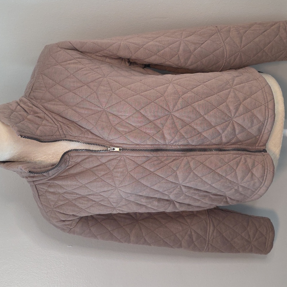 RBX Perfect Weekend Quilted Jacket / Light Brown / Large